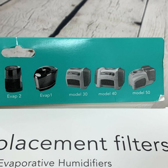 New Vornado Humidifier Filter Replacement 2 Pack MD1-0002 RA Distressed Box - Picture 2 of 4